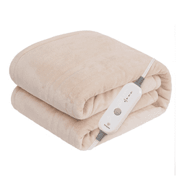 Westinghouse silky soft Flannel Electric Heated Throw Blanket Twin