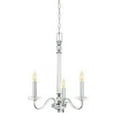 thumbnail image 1 of Westinghouse 6332000 Versailles 3 Light 15-1/4" Wide Taper Candle Mini Chandelier - Chrome, 1 of 6