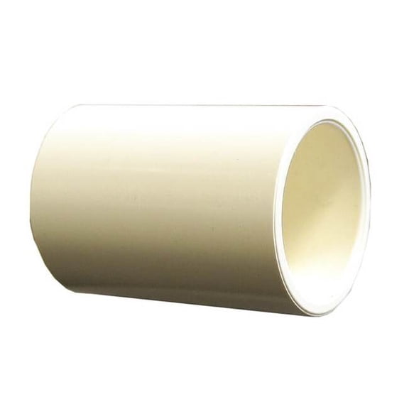 Westlake Pipe & Fittings CTS Coupling, 3/4 in, Schedule 40,White 4129007
