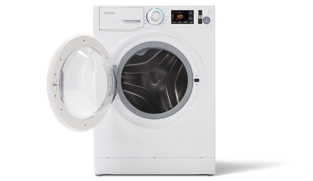 Westland Splendide 1.9 cu ft White Front Load Washing Machine with Nine Customizable Wash Cycles