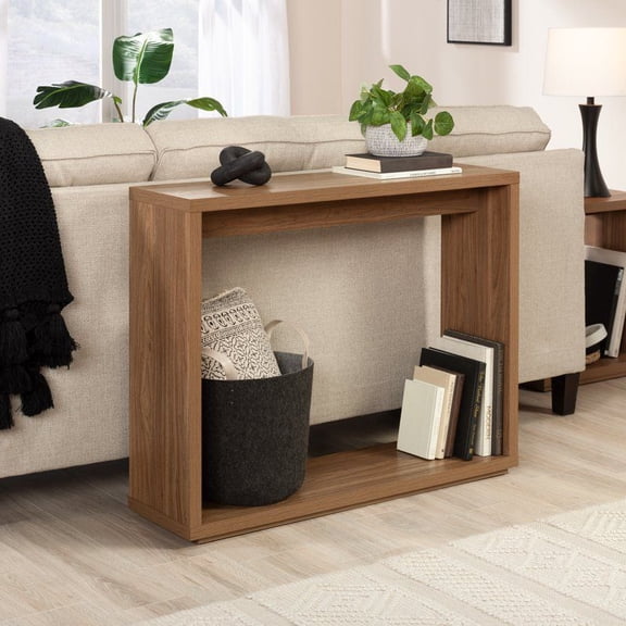 Westley Console Table, Warm Walnut Finish