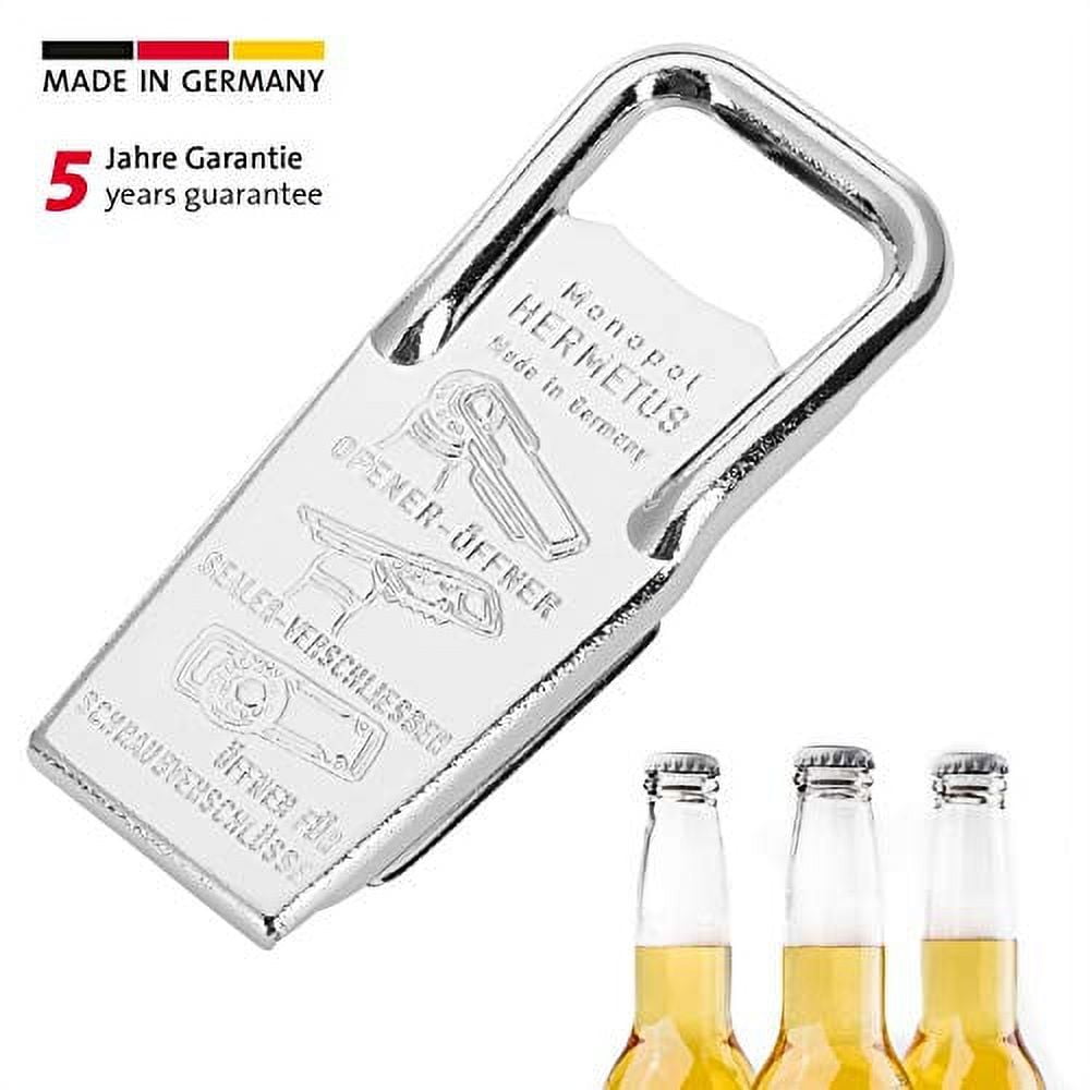 Westmark Germany Hermetus Steel 3in1 Resealer Beer Bottle Opener