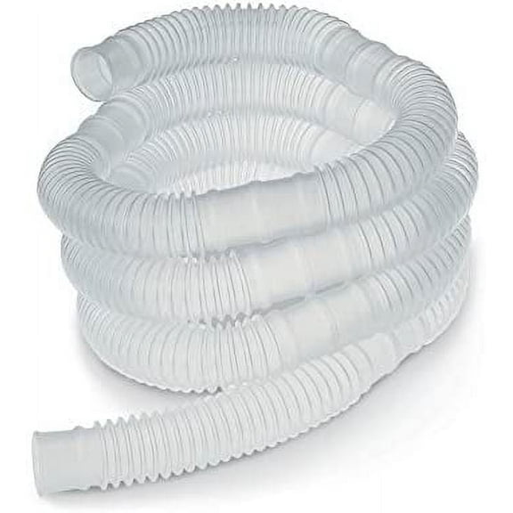 Westmed #0470 Clear 22mm I.D., 6' Corrugated Tubing Pipe & Plumbing Tubings Pack