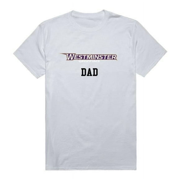 Westminister College College Dad T-Shirt, White - Large