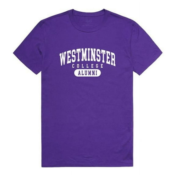 Westminister College Men Alumni T-Shirt, Purple - Extra Large