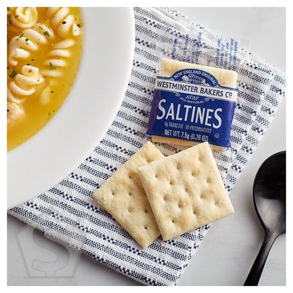 Westminster 2-Pack Saltine Crackers - 1000/Case