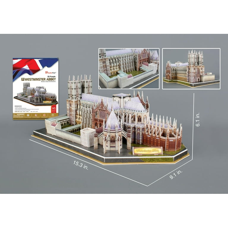 Westminster Abbey 3D Puzzle Other