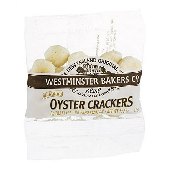 Westminster Bakers All Natural Crackers, Oyster, 0.5 Ounce (Pack of 150)