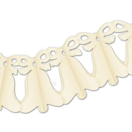 Westminster Bell Garland (ivory) Party Accessory (1 count) (1/Pkg)