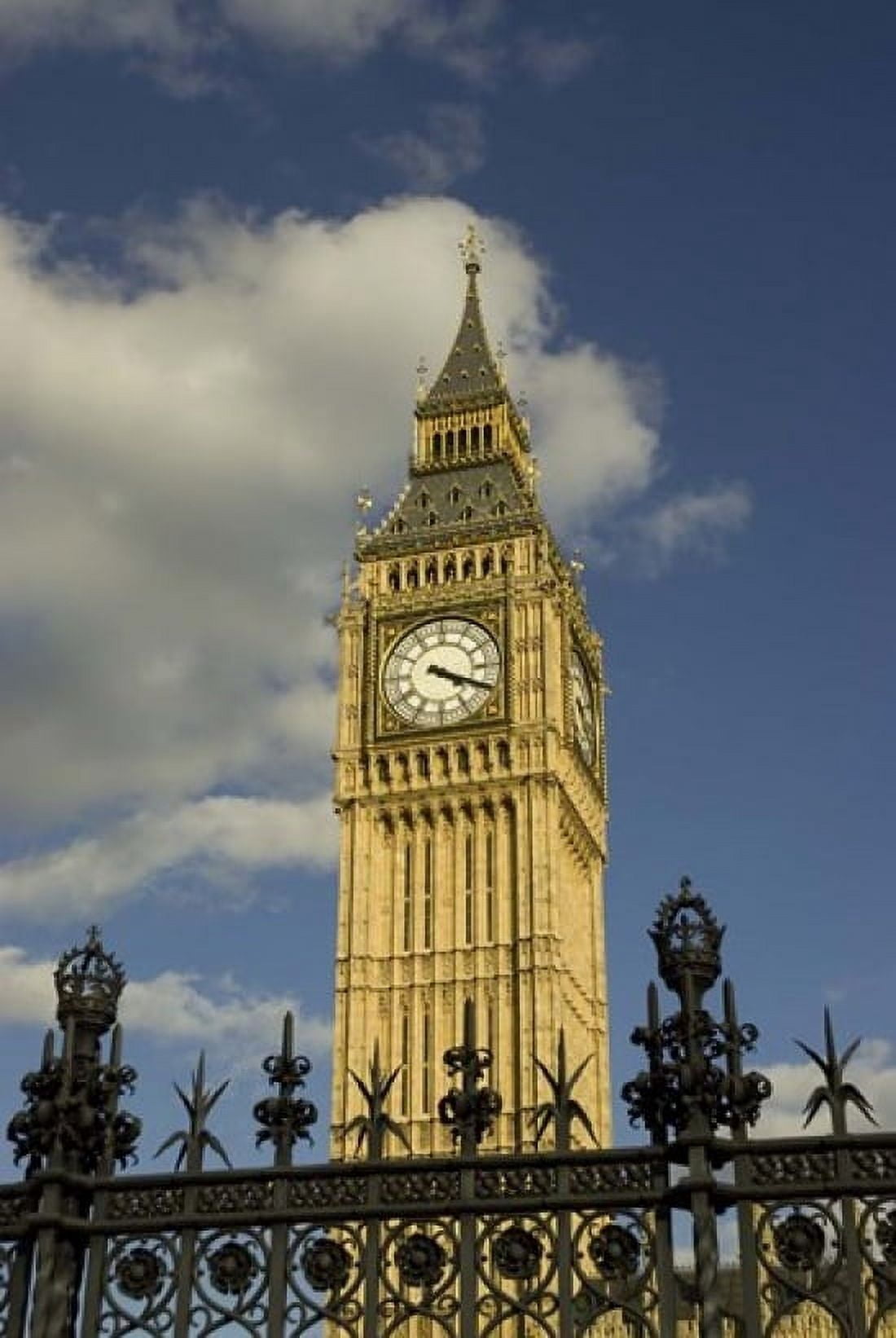 Westminster Big Ben London England Canvas Art - Inger Hogstrom DanitaDelimont (23 x 34)