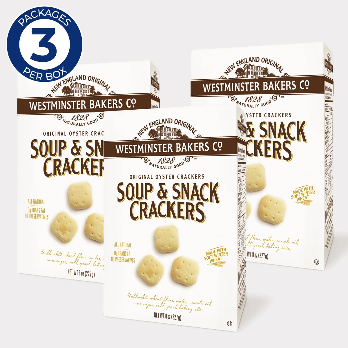 Westminster Cracker Westminster Bakers Co. Crackers, 8 oz