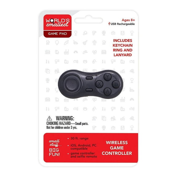 Westminster Inc. World's Smalles Gamepad, Multicolor