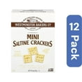 thumbnail image 1 of Westminster Mini Saltines 8 oz (Pack of 12), 1 of 3