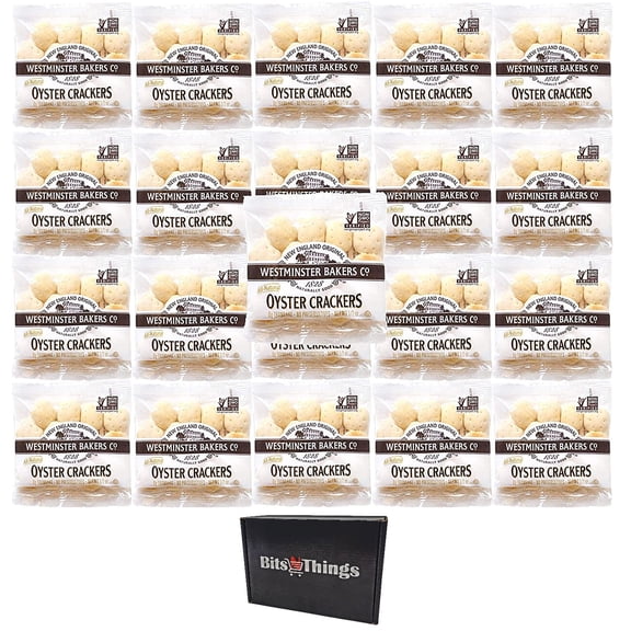 Westminster New England Style Oyster Cracker - 0.7 oz Pouch - Pack of 50
