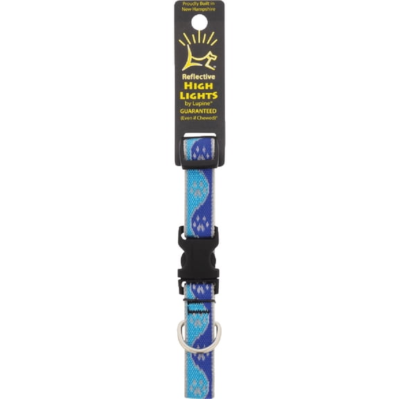 Westminster Pet 39201 Paw Prints Reflective Pet Collar