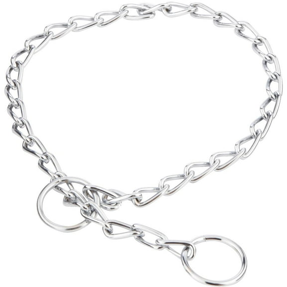 Westminster Pet Products Heavy Weight Medium Dog Chain Collar - Chrome - 20"