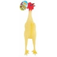 thumbnail image 1 of Ruffin' It Chicken Latex Dog Toy - Squeaky, Chewable - Medium, Single Piece, 1 of 2