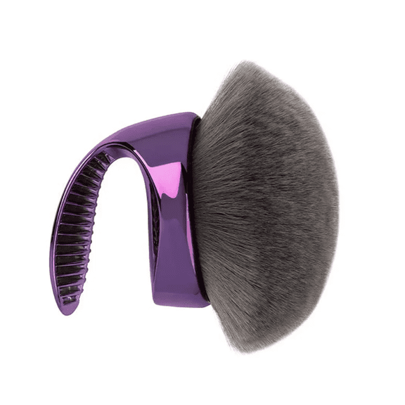 Westmore Beauty Blend & Blur Body Kabuki Brush, Oversize Self Tanner Brush for Makeup & Contour Blending, 80mm Dense Oval Head Ensures Even Application
