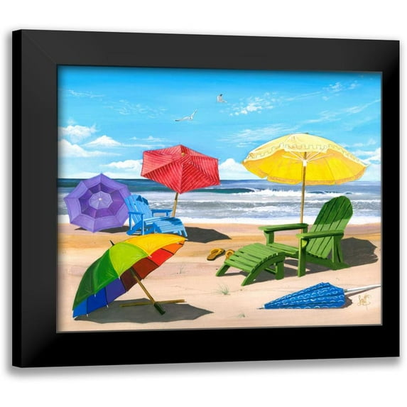 Westmoreland, Scott 14x12 Black Modern Framed Museum Art Print Titled - Sun Screen