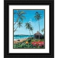 thumbnail image 1 of Westmoreland, Scott 26x32 Black Ornate Wood Framed with Double Matting Museum Art Print Titled - Maui Morning, 1 of 4