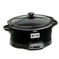 thumbnail interactive-video image 1 of Weston Slow Cooker, 7 Qt Programmable with Lid Latch Strap, 1 of 3