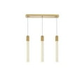 thumbnail image 1 of Weston 3 lights pendant in satin gold, 1 of 7
