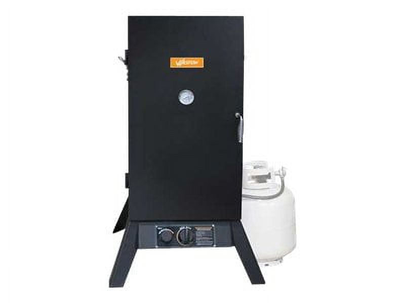 Weston Brands Propane Vertical Smoker — 48in.H, Stainless Steel, Model#  410201W