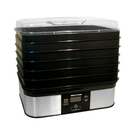 Weston - 6-Tray Food Dehydrator - Silver