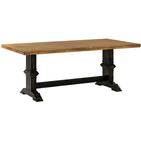 Weston Home 78" Rectangular Dining Table, Multiple Finishes