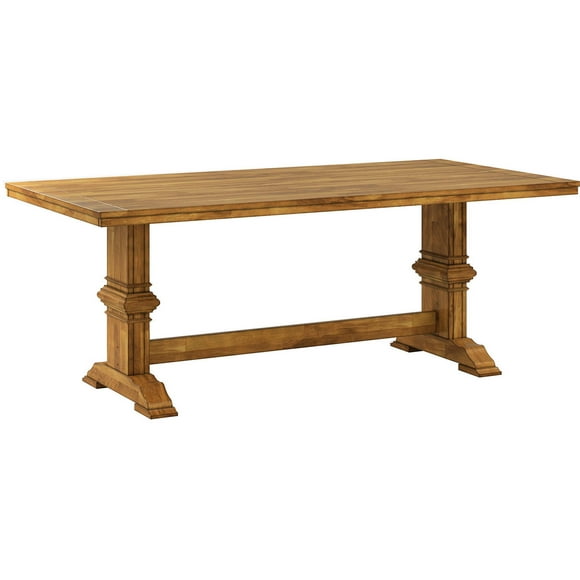 Weston Home 78" Rectangular Dining Table, Multiple Finishes