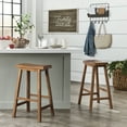 thumbnail image 1 of Weston Home Ashby Bar Stool, Brown, Set of 2, 1 of 3