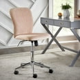 thumbnail image 1 of Weston Home Bold 14.57 in Task Chair with Adjustable Height & Swivel, 250 lb. Capacity, Blush Pink, 1 of 6