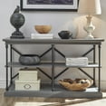 thumbnail image 1 of Weston Home Cabana Wood and Metal Console Table, Gray, 1 of 6
