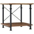 thumbnail image 1 of Weston Home Clayton Rectangular End Table, Dark Brown, 1 of 3