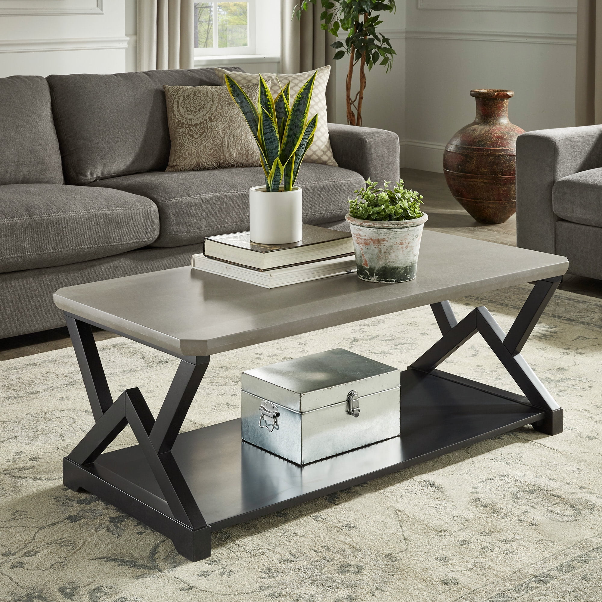 Small grey coffee table discount