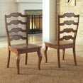 thumbnail image 1 of Weston Home Farmhouse Dining Chair with French Ladder Back (Set of 2), 1 of 7