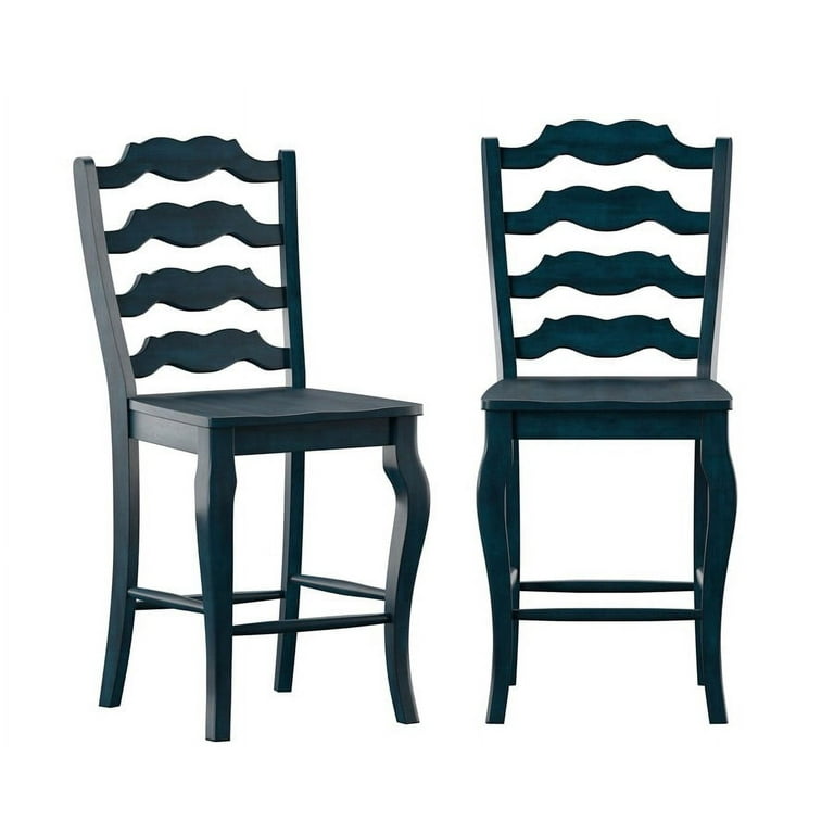Ladder back counter height chairs discount
