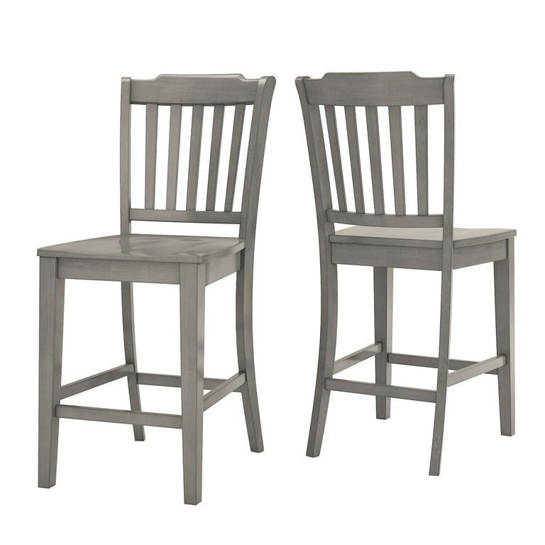 Vintage wood slat bar stools discount