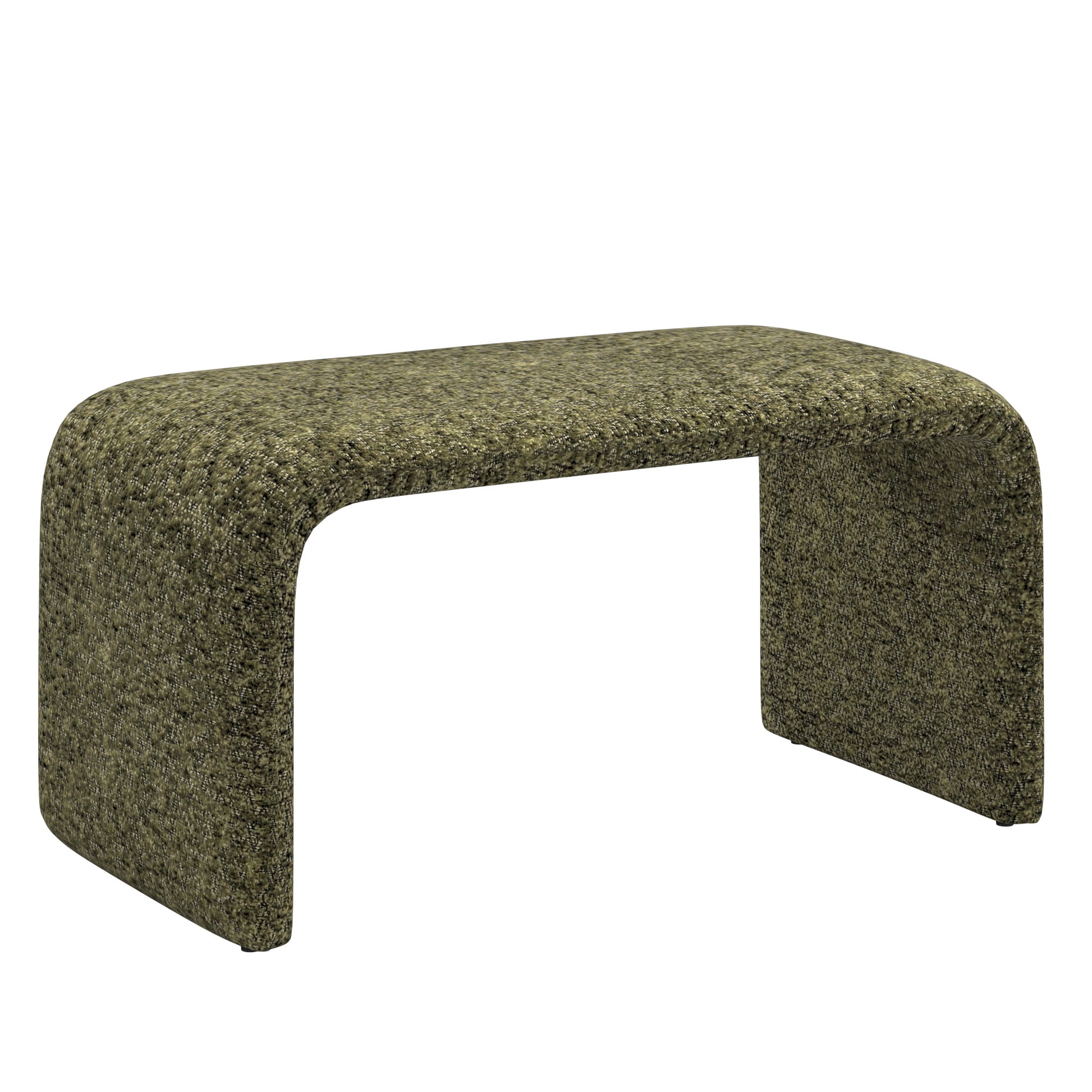 Weston Home Gerace Contemporary Bentwood Ottoman