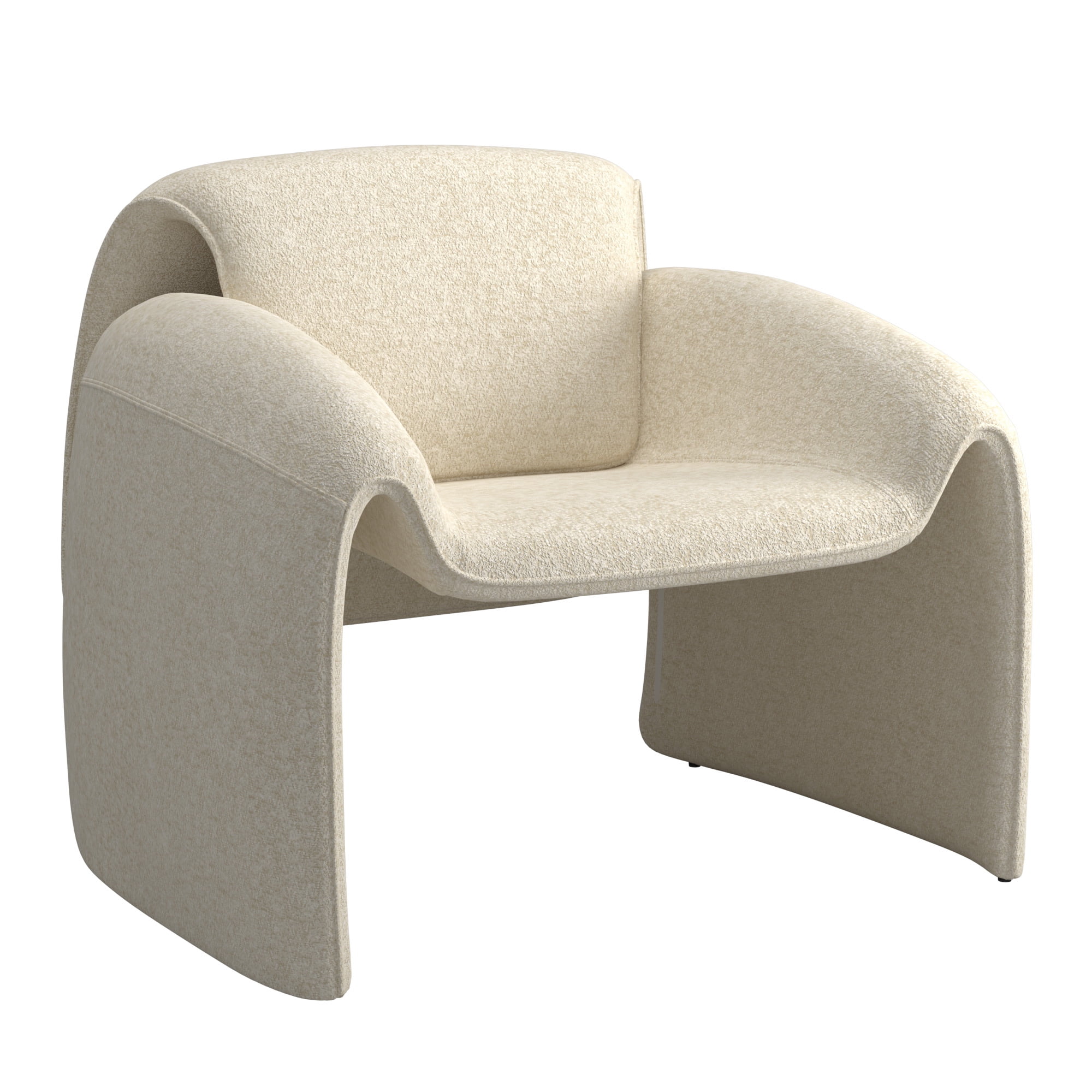 Weston Home Gerace Bentwood Round Arm Accent Chair