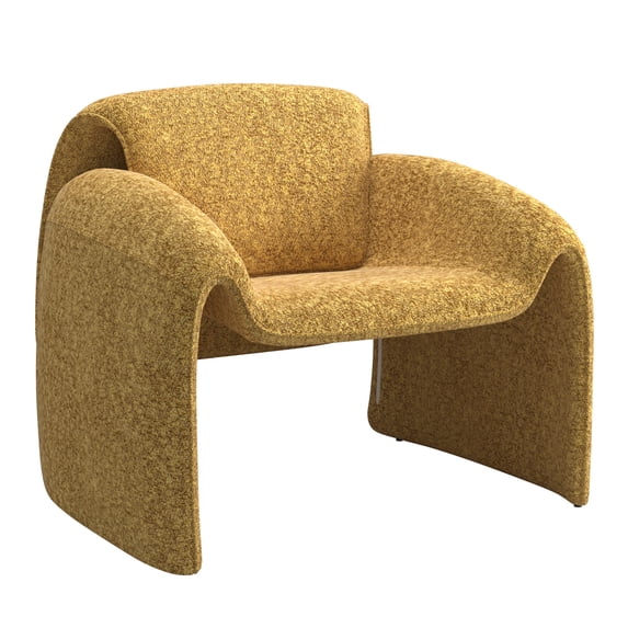 Weston Home Gerace Bentwood Round Arm Accent Chair