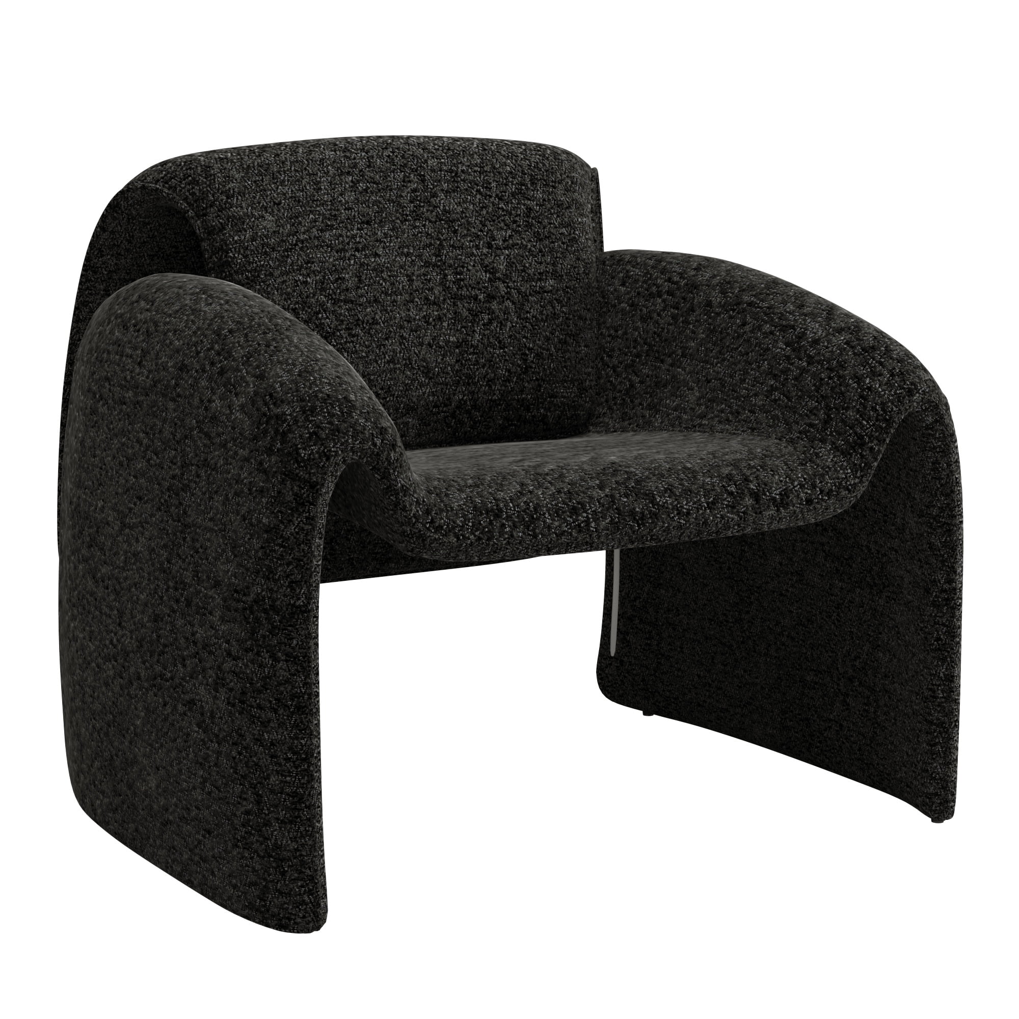 Weston Home Gerace Bentwood Round Arm Accent Chair