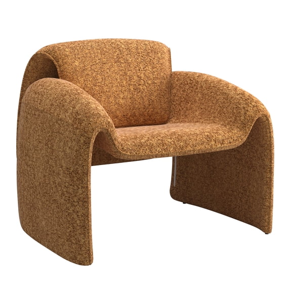 Weston Home Gerace Bentwood Round Arm Accent Chair