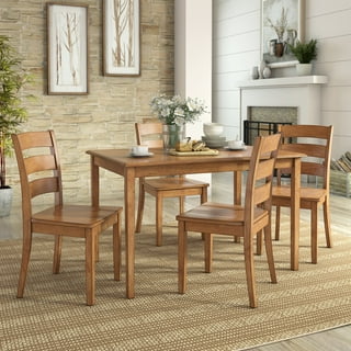 Weston home lexington 42 inch round wood pedestal base dining table deals