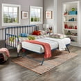 thumbnail image 1 of Weston Home Luca Metal Twin Daybed with Lift-up Trundle, Navy Blue, 1 of 10