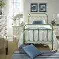 thumbnail image 1 of Weston Home Nottingham Metal Twin Bed, Meadow Green, 1 of 7