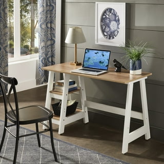 White sawhorse sale desk