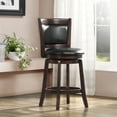 thumbnail image 1 of Weston Home Shapel Bar Stool Swivel, Black, 1 of 7
