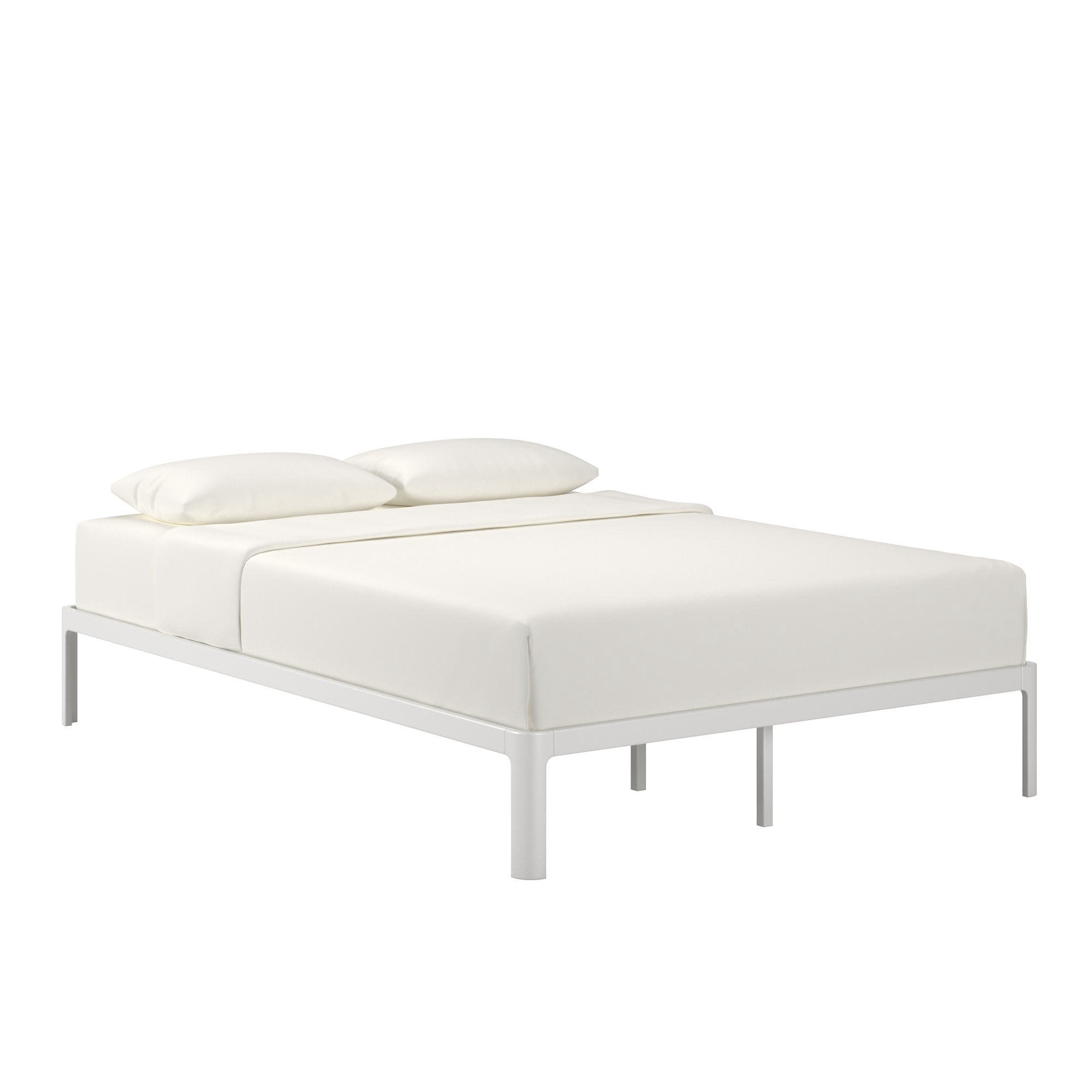 Weston Home Sveg Metal Platform Bed, Full, White