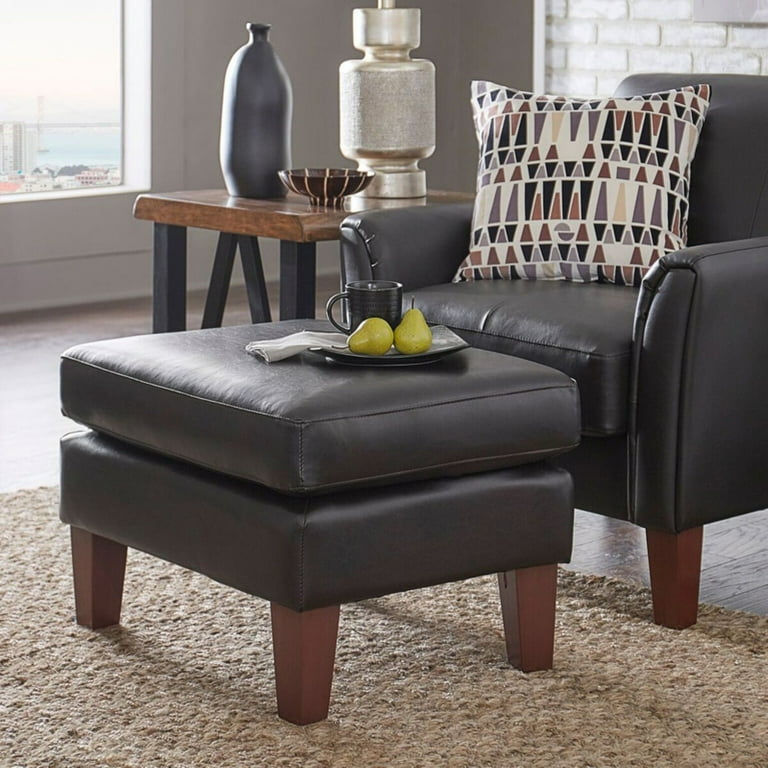 Vinyl ottoman deals